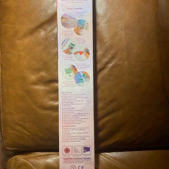 NEW SEALED Diamond Art Kit Abstract Music Notes DIY - Picture 7 of 9